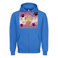 True Royal life is better with a cat Zipper Hoodie - TumblerDesignByShophia