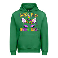 Emerald little miss mardi gras Urban Hoodie - LillyAllenDesigns