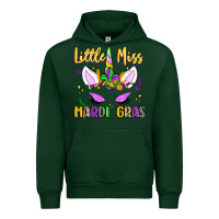 Forest Green little miss mardi gras Urban Hoodie - LillyAllenDesigns