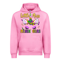 Fuchsia Pink little miss mardi gras Urban Hoodie - LillyAllenDesigns