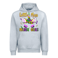 Heather Grey little miss mardi gras Urban Hoodie - LillyAllenDesigns