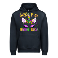 Navy little miss mardi gras Urban Hoodie - LillyAllenDesigns