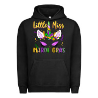 Pigment Black little miss mardi gras Urban Hoodie - LillyAllenDesigns
