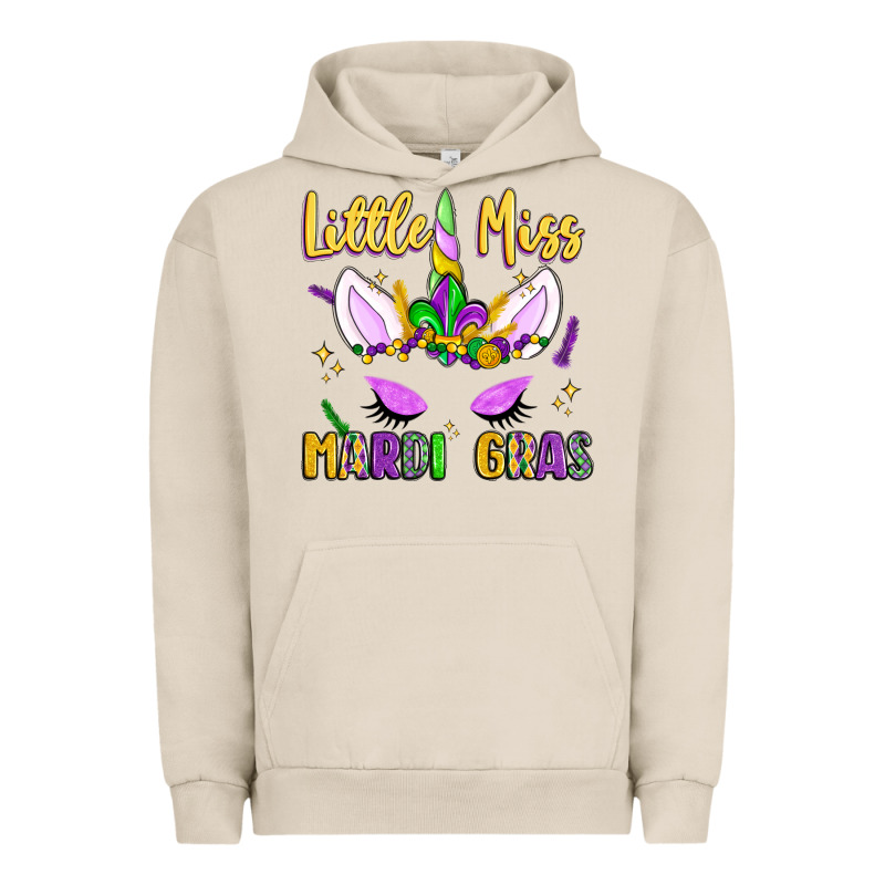 Little Miss Mardi Gras Urban Hoodie by LillyAllenDesigns | Teevron