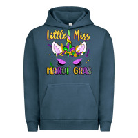 Pigment Midnight Navy little miss mardi gras Urban Hoodie - LillyAllenDesigns