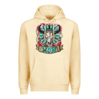 Pina Colada Mom Bull Skull Mother's Day Premium Hoodie - CowGirlArtShop
