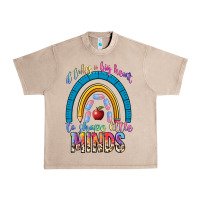 French Oak it takes a big heart to shape little Urban Heavy Tee - NancyCooperArtShop