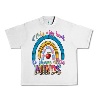 Lunar Rock it takes a big heart to shape little Urban Heavy Tee - NancyCooperArtShop