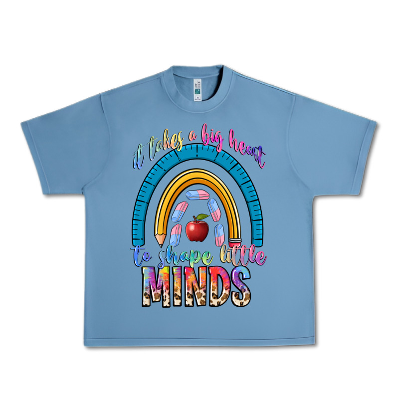It Takes A Big Heart To Shape Little Urban Heavy Tee by NancyCooperArtShop | Teevron