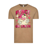 Vintage Coffee peace on earth Vintage Tee - MaliasSmallBusiness