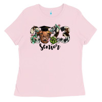 Bubblegum Pink highland cow 2023 Ladies Tee - JahusDesignShop