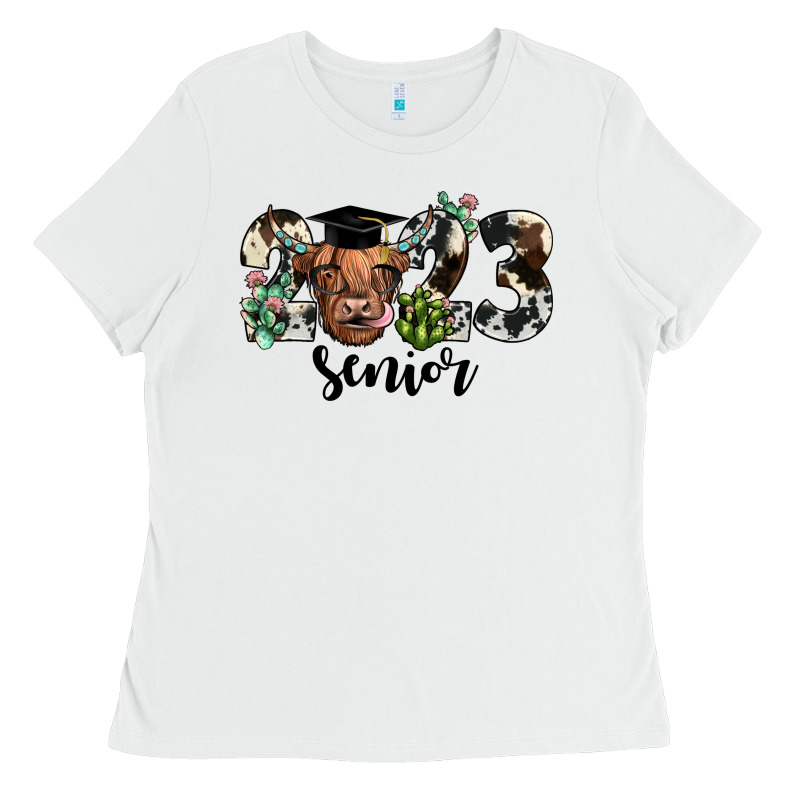 Highland Cow 2023 Ladies Tee by JahusDesignShop | Teevron