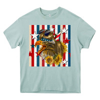 Arona mullet eagle seamless pattern Heavy Core Tee - BundleAndBundleShop