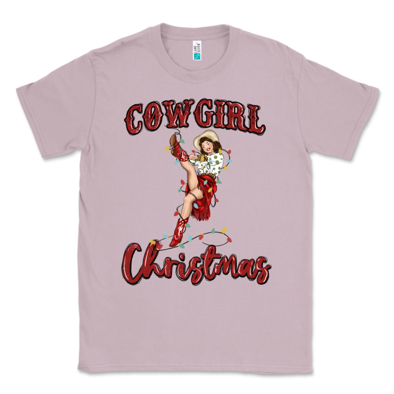Cowgirl Christmas Classic Tee by MaliasSmallBusiness | Teevron