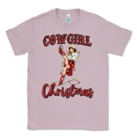 Lilac cowgirl christmas Classic Tee - MaliasSmallBusiness
