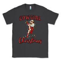 Smoke cowgirl christmas Classic Tee - MaliasSmallBusiness