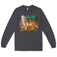 Smoke Wild About Fall Coyote Long Sleeve Tee - LillyAllenDesigns