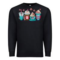 Black mom fuel coffee cups Premium Sweatshirt - OliviaCreatesArt