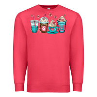Cardinal mom fuel coffee cups Premium Sweatshirt - OliviaCreatesArt