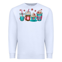 White mom fuel coffee cups Premium Sweatshirt - OliviaCreatesArt