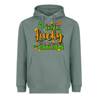 Sage One lucky Mama St. Patrick's Day Heavyweight Hoodie - CowGirlArtShop