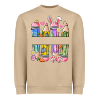 Mushroom easter teacher pencils Heavyweight Sweatshirt - Artiststas