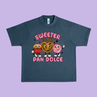 Sweeter Than Pan Dolce Urban Heavy Tee Designed By Maliassmallbusiness