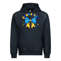 Navy Down Right Amazing Urban Hoodie - CowhideDigitalArt