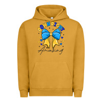 Pigment Peanut Butter Down Right Amazing Urban Hoodie - CowhideDigitalArt