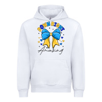 White Down Right Amazing Urban Hoodie - CowhideDigitalArt