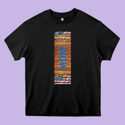 Usa Flag And Mom Penwraps 2 Heavy Core Tee Designed By Artiststas