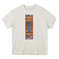 Cream usa flag and mom penwraps 2 Heavy Core Tee - Artiststas