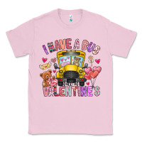 Bubblegum Pink i have a bus full of valentines Classic Tee - CowhideDigitalArt