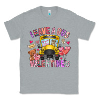 Heather Grey i have a bus full of valentines Classic Tee - CowhideDigitalArt