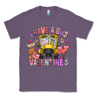Lavender i have a bus full of valentines Classic Tee - CowhideDigitalArt