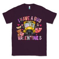 Plum i have a bus full of valentines Classic Tee - CowhideDigitalArt