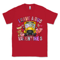 Red i have a bus full of valentines Classic Tee - CowhideDigitalArt