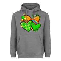 Storm St. Patrick's Day hearts St. Patricks day Heavyweight Hoodie - HowdyJamesFarm
