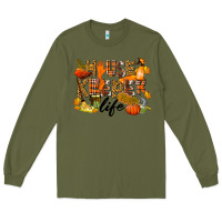 Army Green Housekeeper life fall Long Sleeve Tee - LillyAllenDesigns