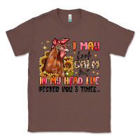 Chestnut i may look calm but in my head i've pecked you Classic Tee - MaliasSmallBusiness