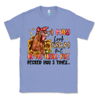 Colony Blue i may look calm but in my head i've pecked you Classic Tee - MaliasSmallBusiness