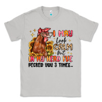 Moon Dust i may look calm but in my head i've pecked you Classic Tee - MaliasSmallBusiness