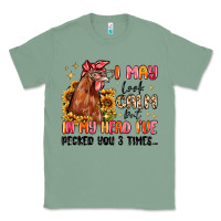 Sage i may look calm but in my head i've pecked you Classic Tee - MaliasSmallBusiness