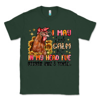 Sports Green i may look calm but in my head i've pecked you Classic Tee - MaliasSmallBusiness