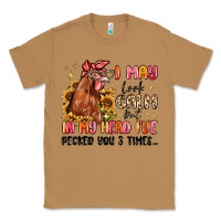 Toasted Coconut i may look calm but in my head i've pecked you Classic Tee - MaliasSmallBusiness