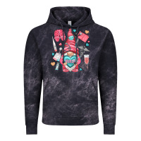 Cloud Black nurse with heart Vintage Hoodie - NancyCooperArtShop