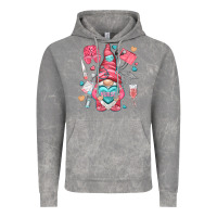 Cloud Rock nurse with heart Vintage Hoodie - NancyCooperArtShop