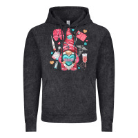 Vintage Black nurse with heart Vintage Hoodie - NancyCooperArtShop