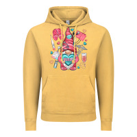 Vintage Mustard nurse with heart Vintage Hoodie - NancyCooperArtShop