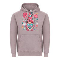 Vintage Zinc nurse with heart Vintage Hoodie - NancyCooperArtShop